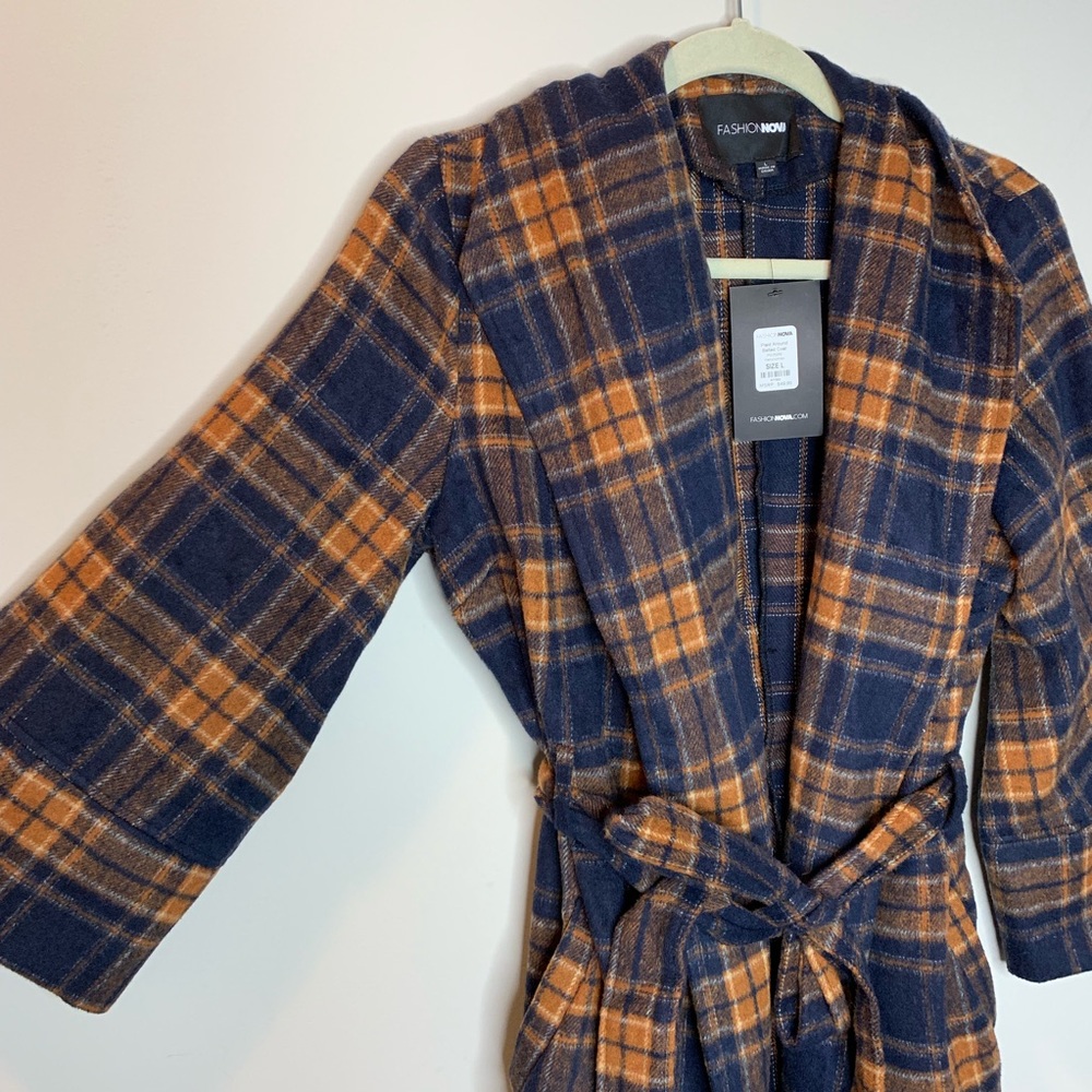 Plaid coat